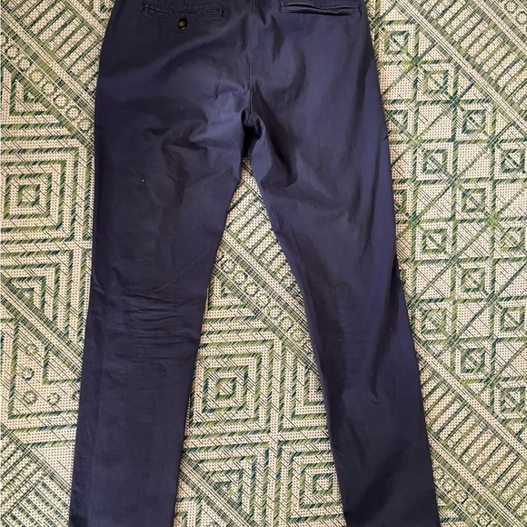 Old Navy Ultimate Slim Chino Pants Mens 30/32 Soft Blue Cotton 4 Pocket VGUC - Picture 4 of 6